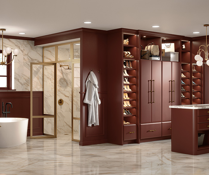 Luxe Walk-In Closet